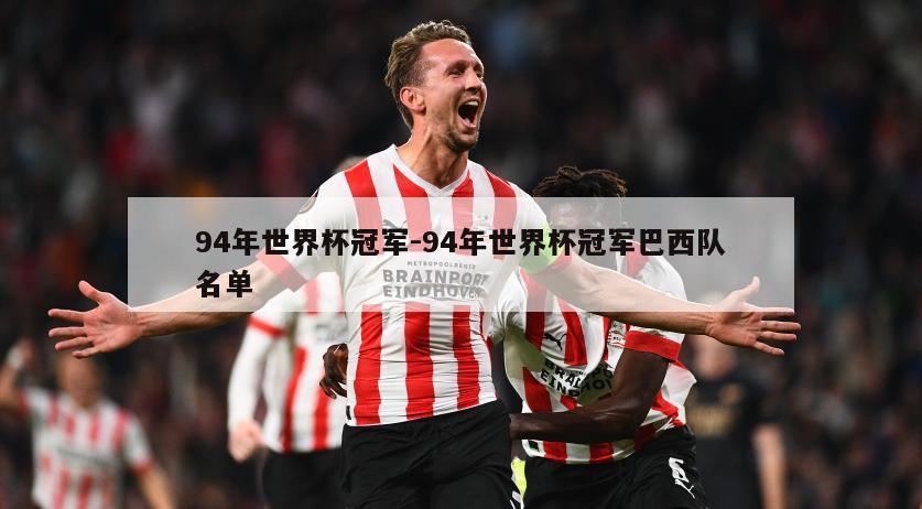 94年世界杯冠军-94年世界杯冠军巴西队名单